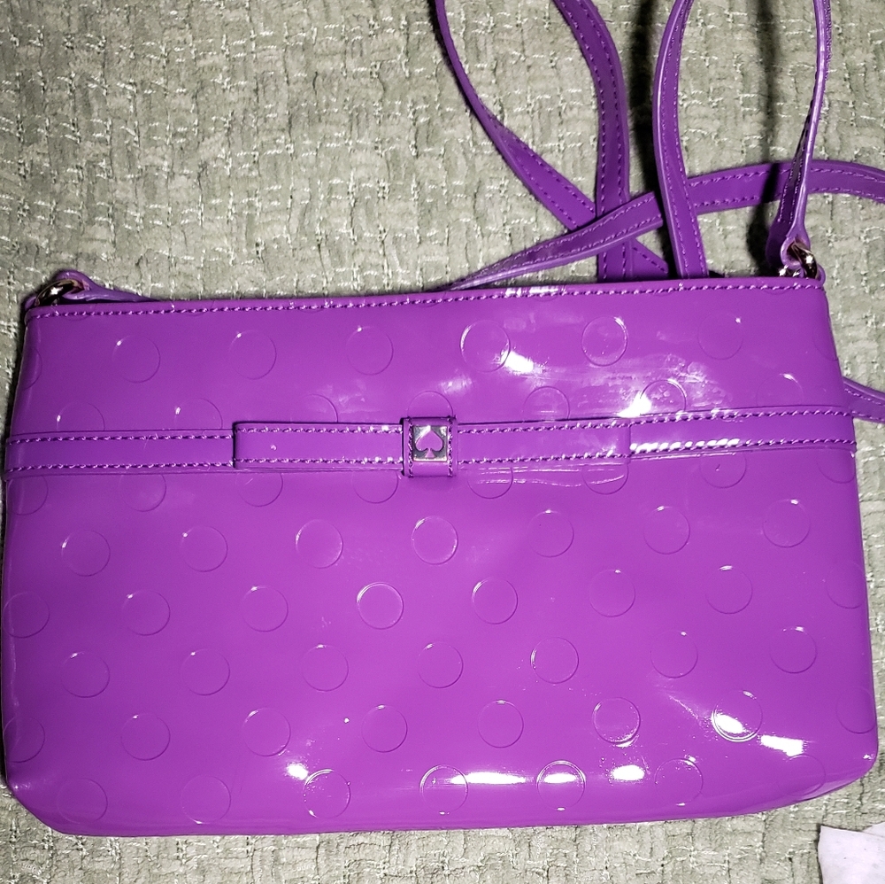 Kate Spade Purple Crossbody Bag and matching wallet
